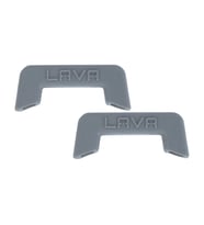 Lava Döküm Isı Dayanımlı Tencere Silikon Tutacak. (1set=2adet) (Gri)