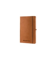 Termoderi Kapaklı Not Defteri ( 9 x 14 cm ) (Taba)