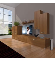 Decoraktiv Eko 6 Slm Std Tv Ünitesi Tv Sehpası (Ceviz)