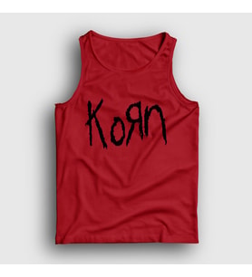 Presmono Unisex Sarı Logo Korn Atlet 92332tt (Kırmızı)