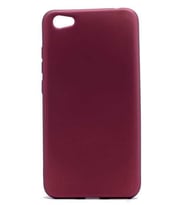 Xiaomi Redmi Note 5A Kılıf Soft Mat Premier Case (Mürdüm)