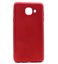 Samsung Galaxy J7 Max Kılıf Soft Mat Premier Case (Kırmızı)