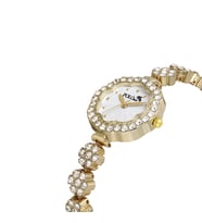 Polo Air Lüx Taşlı Vintage Kadın Kol Saati PL-1500Bx (Gold)