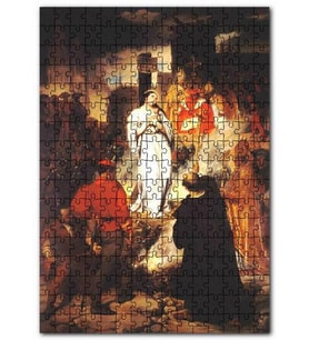 Cakapuzzle Ortaçağ Engizisyon Cadı Avı Puzzle Yapboz MDF (Ahşap) (255 Parça)