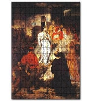 Cakapuzzle Ortaçağ Engizisyon Cadı Avı Puzzle Yapboz MDF (Ahşap) (255 Parça)