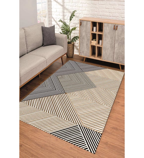 Dijital Kaymaz Taban Yıkanabilir Renkli Salon Halısı Mutfak Halısı Yolluk ND-SD-1024 (Çok Renkli)