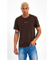 Süperlife Erkek Bisiklet Yaka Standart &Regular Fit SPR21Y27 (Kahverengi)
