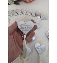 Kişiye Özel Pleksi Magnet Hatıra (Gümüş)