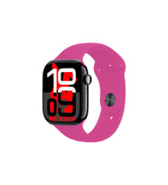 Apple iPhone 14 Uyumlu Açık Mavi Akıllı Saat Watch10 2025 Hediyeli AMOLED EKRAN (Siyah - Pembe) (Siyah-Pembe)