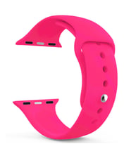 Microsonic Apple Watch Series 4 40mm Silikon Kordon (Pembe)