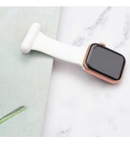 Apple Watch Ultra 49mm Kordon KRD-44 Silikon Strap Kordon (Beyaz)