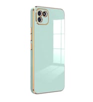 Microsonic Realme C11 Kılıf Olive Plated Siyah (Yeşil)