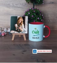 Gıda Mühendisi Fotoğraflı Dekoratif Taş, Kupa Bardak Beyaz Hediye (Model 2)