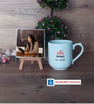 Anestezi Teknisyeni Fotoğraflı Dekoratif Taş, Kupa Bardak Beyaz Hediye Anestezi Teknisyenine Tıp Bayramı Hediyesi (Model 5)