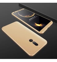 Huawei Mate 10 Lite Kılıf Zore Ays Full Koruma Kılıf (Gold)