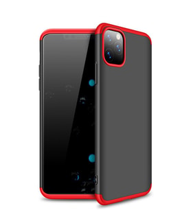 Microsonic Apple iPhone 11 Pro (5.8'') Kılıf Double Dip 360 Protective (Kırmızı)