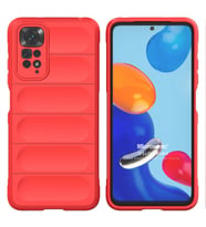 Microsonic Xiaomi Redmi Note 11S Kılıf Oslo Prime Yeşil (Kırmızı)