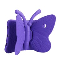 Apple iPad 10.2 (8.Nesil) Zore Butterfly Standlı Tablet Kılıf (Mor)