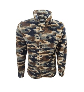 Yegua Y01214 Erkek Desenli Kuzu Pelüş Gömlek - Y01214 - Kahverengi - ST01214-Kahverengi-XXL (Kahverengi)