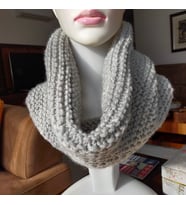 El Yapımı Unisex Boyunluk (DUMAN)