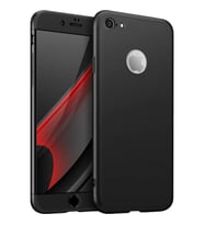 Apple iPhone 6 Plus Uyumlu GKK Kılıf 360 Derece Tam Koruma (Siyah)