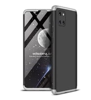 Galaxy A81 (Note 10 Lite) Kılıf Zore Ays Full Koruma Kılıf (Gri)