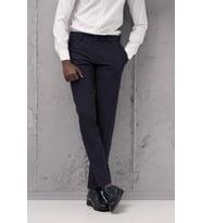 Slimfit Pamuklu Full Likralı Esnek Yazlık Kumaş Pantolon (Lacivert)