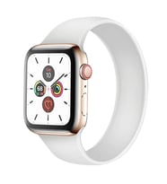 Apple Watch 44mm KRD-31 Solo Loop Small Kordon (Beyaz)