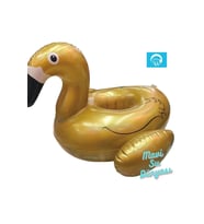 Şişme Deniz Bardaklık, Havuz Bardaklık Flamingo (Sarı)