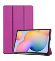 Lenovo M10 Plus TB-X606F Zore Smart Cover Standlı 1-1 Tablet Kılıf (Mor)