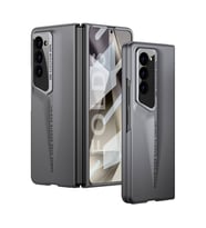 Samsung Galaxy Z Fold 6 Kılıf Ultra İnce Kamera Korumalı Sert Rubber Procase Kap (Gri)