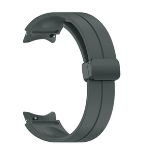 Galaxy Watch 4 Classic 42mm Zore KRD-84 Silikon Kordon (Koyu Gri)