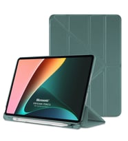 Microsonic Xiaomi Pad 6 Kılıf Origami Pencil Siyah (Koyu Yeşil)