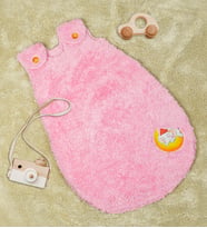 Tatlı Rüyalar Peluş Bebek Uyku Tulumu (Pembe)