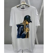LOVE RAİN FASHİON KIZ BASKILI T-SHİRT (Beyaz)