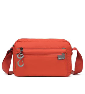 Smart Bags Ekstra Hafif Kumaş Kadın Postacı Çantası 3148 (Kiremit)