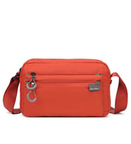 Smart Bags Ekstra Hafif Kumaş Kadın Postacı Çantası 3148 (Kiremit)