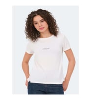 Slazenger Paytons Kadın Kısa Kol T-shirt - Slazenger - Bordo - ST00107-Bordo-S (Ekru)