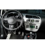 Meriç® Seat Leon Ön Torpido Kaplama Maun 8 Parça 2005-2010 (Alüminyum)