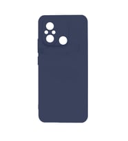 Kvy Xiaomi Redmi 12C Biye Silikon Kılıf (Lacivert)