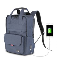 My Valice Smart Bag Usb Şarj Girişli Akıllı Sırt Çantası 1205 (Lacivert)