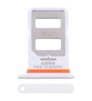 Xiaomi Uyumlu Poco X6 Sim Kart Tepsisi 23122PCD1G, 23122PCD1I Siyah (Beyaz)
