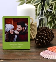 Kişiye Özel Polaroid Resim Çerçevesi (Yeşil)