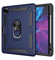 Apple iPad Pro 12.9 2020 Kılıf Zore Tablet Vega Silikon Kılıf (Mavi)