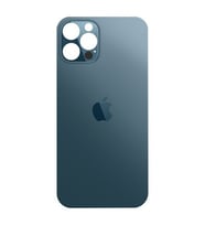 iPhone 12 Pro Max Arka Kapak Batarya Kapağı Yüksek Kalite (Mavi)
