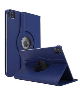 Apple İpad Pro 11'' 2020 2.Nesil Kılıf, (A2228-A2068-A2230) 360 Rotating Stand Deri (Lacivert)