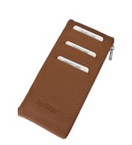 MPCUZ 102 Kadın Unisex, Hakiki Deri, Cüzdan Kartlık (Taba)