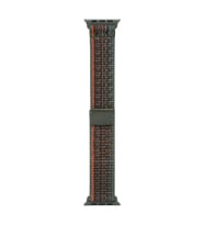 Watch 7 41mm KRD-91 Hasır Kordon Kayış (Koyu Yeşil)