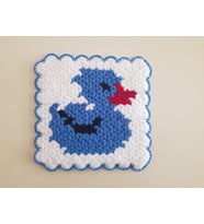 Banyo Çirkin Ördek Çocuk / Bebek El Örgüsü Lifi  Takım Renkleri (Bordo)