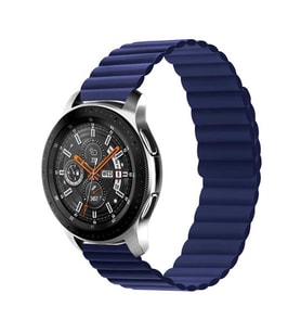 Amazfit GTS Bip Lite S Kordon Renkli Strap Deri Loop Kordon (Lacivert)